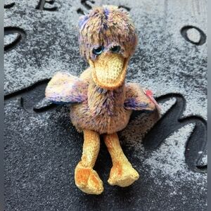 Ty Beanie Baby Bird - Multicolor Plush